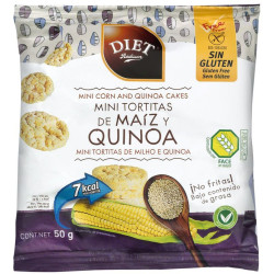 MINI TORTITAS DE MAIZ Y QUINOA 50g